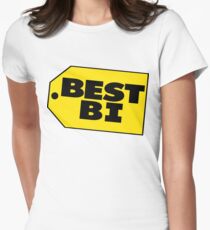 Best Bi - Parody Women's Fitted T-Shirt