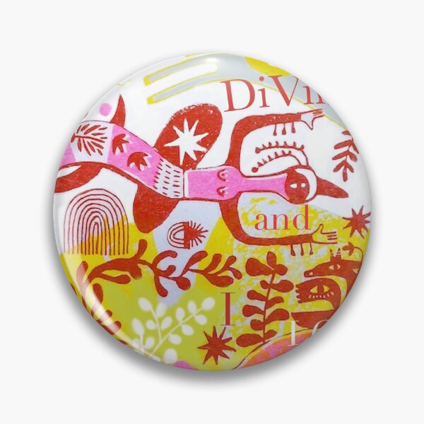Item preview, You are divine and I love you! print. designed and sold by Rachel Oldfield.