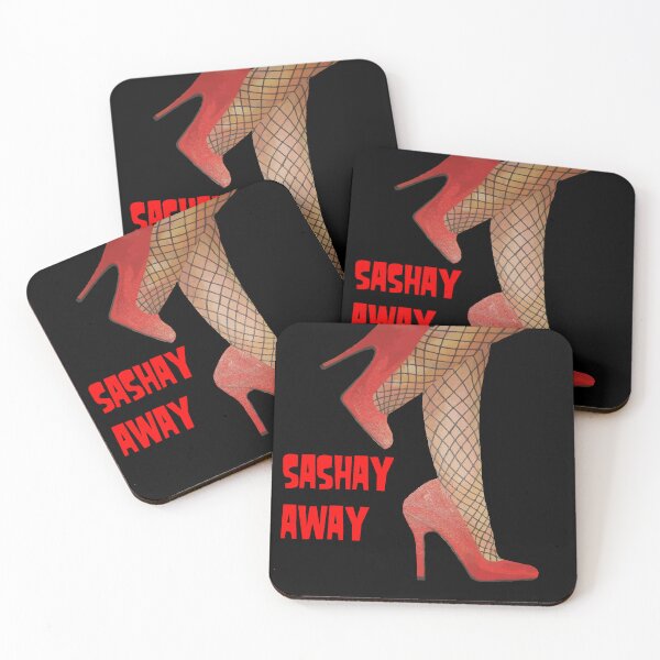 Item preview, Sashay Away Ostentatious Red Stiletto Drag Artist Quote designed and sold by taiche.