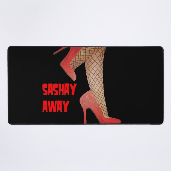 Item preview, Sashay Away Ostentatious Red Stiletto Drag Artist Quote designed and sold by taiche.