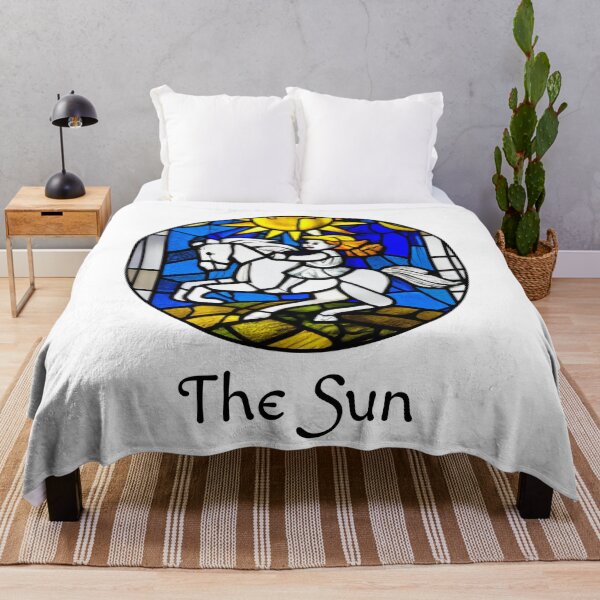 Item preview, Major Arcana The Sun - Stained Glass Design for T-shirt, stickers and other accessories designed and sold by Pixel Waite.