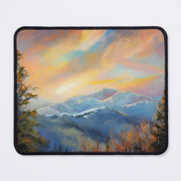 Item preview, The mountain view landscape 2 designed and sold by Red Witch Art.