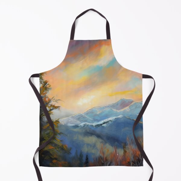 Item preview, The mountain view landscape 2 designed and sold by Red Witch Art.