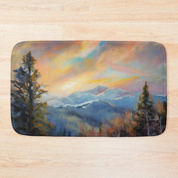 Item preview, The mountain view landscape 2 designed and sold by Red Witch Art.