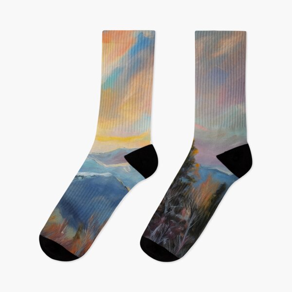Item preview, The mountain view landscape 2 designed and sold by Red Witch Art.