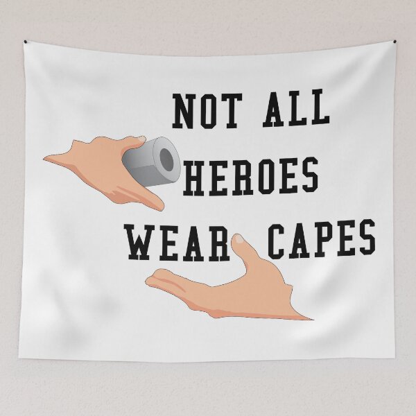 Item preview, Not all heroes wear capes designed and sold by Melcu.