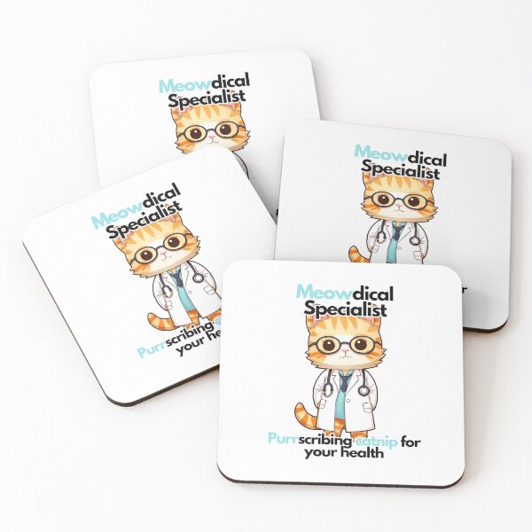 Item preview, Dr. Tabby Tendertouch the Medical Specialist (with text) designed and sold by PinotTeez.