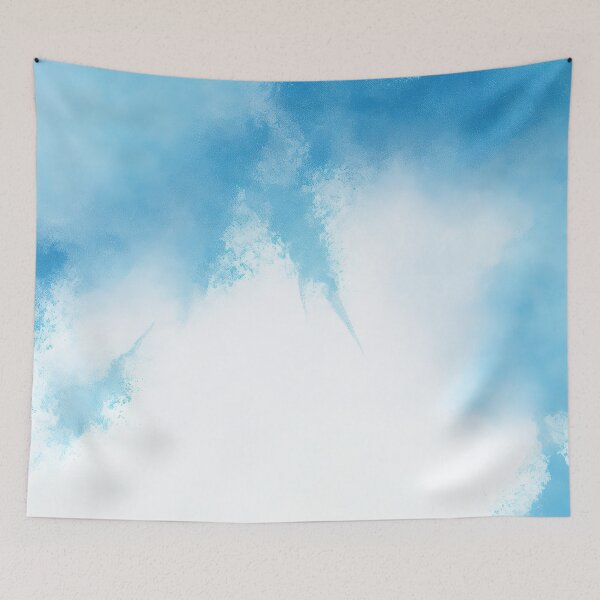 Item preview, Light Blue Watercolour Ocean Pattern designed and sold by RossWilson12.