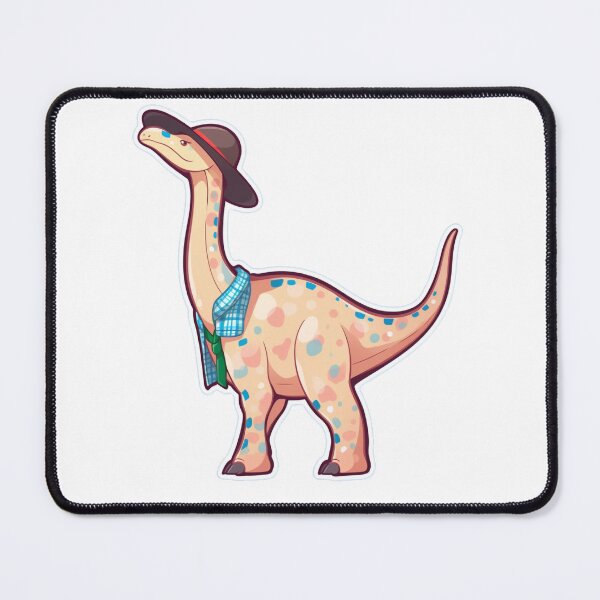 Item preview, Curious Diplodocus - Embark on an Adventure with a Playful Dinosaur designed and sold by PaintbrushPlace.