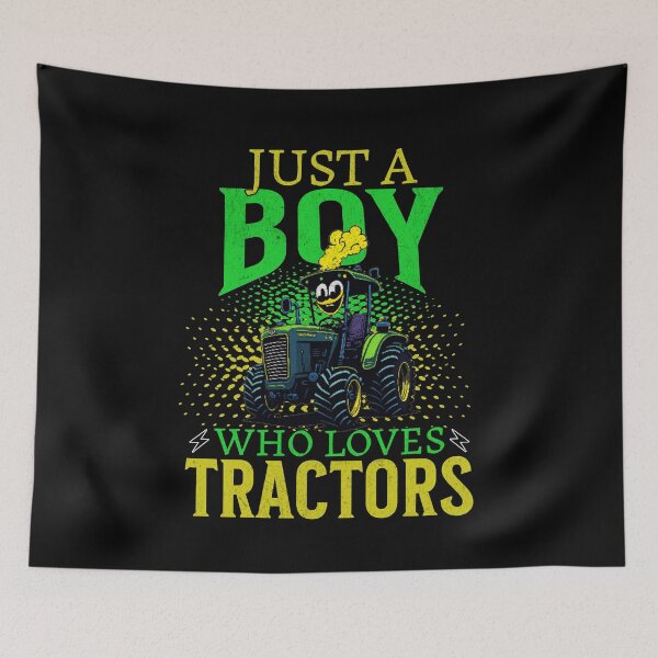 Item preview, Just A Boy Who Loves Tractors designed and sold by Affyboss6.