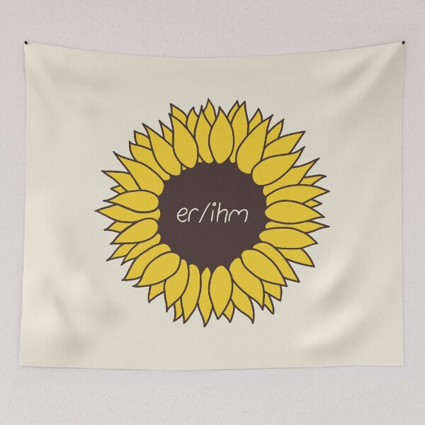 Artikelvorschau, er/ihm Pronomen Sonnenblume entworfen und verkauft von neuroqueer-art.