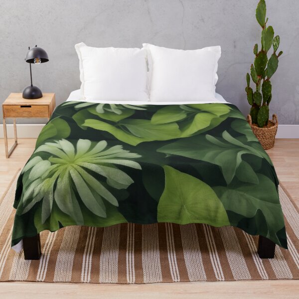Item preview, Green Botanical Floral Pattern designed and sold by RossWilson12.