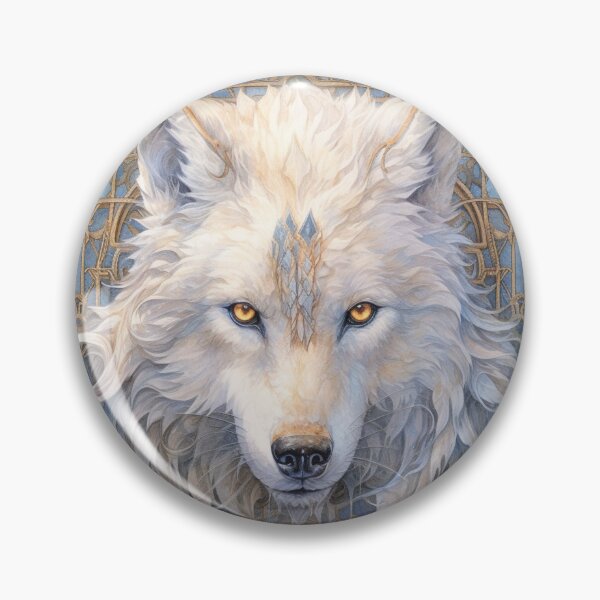 Item preview, The Wolf King, fantasy art designed and sold by LoneAngel.