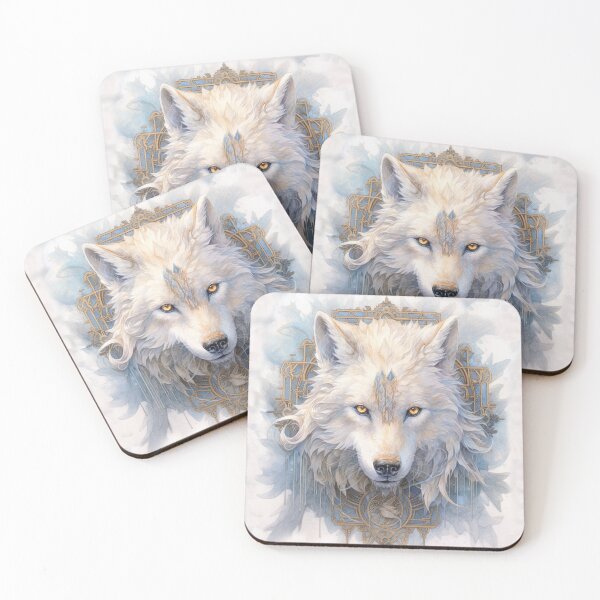 Item preview, The Wolf King, fantasy art designed and sold by LoneAngel.