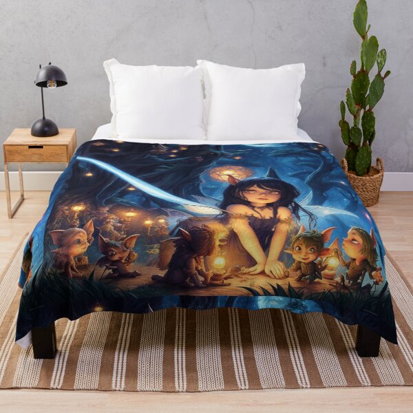 Item preview,  Fantasy Pixies and Fey Folk Fairies beautiful poster artwork designed and sold by Vintage Designs +.