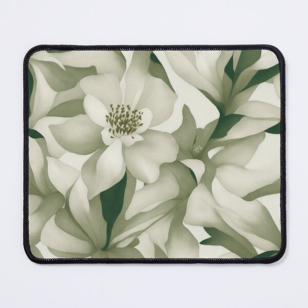 Item preview, Green Botanical Floral Pattern designed and sold by RossWilson12.