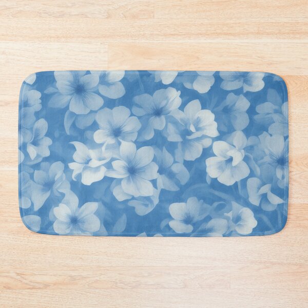 Item preview, Blue Botanical Floral Pattern designed and sold by RossWilson12.