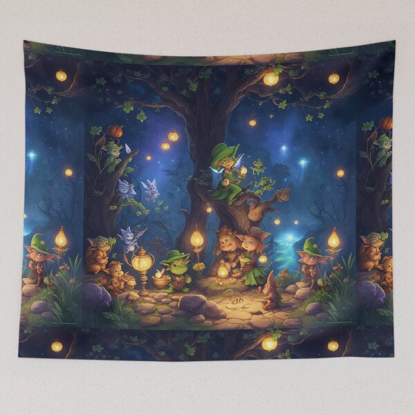 Item preview,  Fantasy Pixies and Fey Folk Fairies beautiful poster artwork designed and sold by Vintage Designs +.