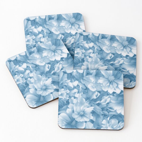 Item preview, Blue Botanical Floral Pattern designed and sold by RossWilson12.