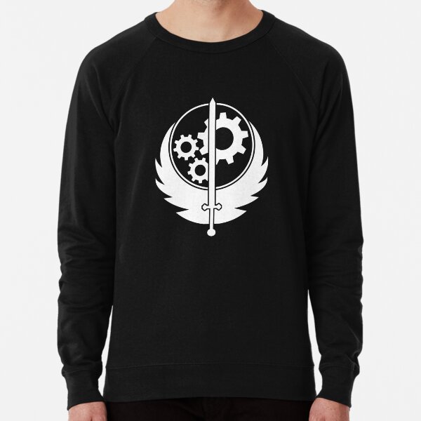 Item preview, Vintage Brotherhood Of Steel Logo Unisex Dmt Team Old Fashioned Unique black designed and sold by ClothingBently.