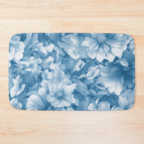 Item preview, Blue Botanical Floral Pattern designed and sold by RossWilson12.