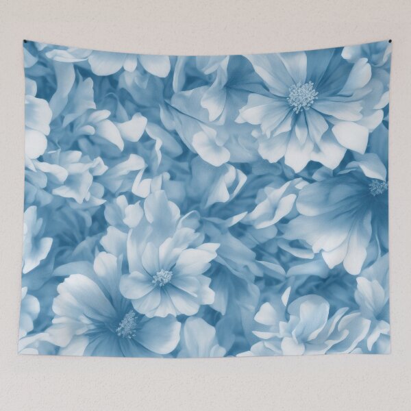 Item preview, Blue Botanical Floral Pattern designed and sold by RossWilson12.