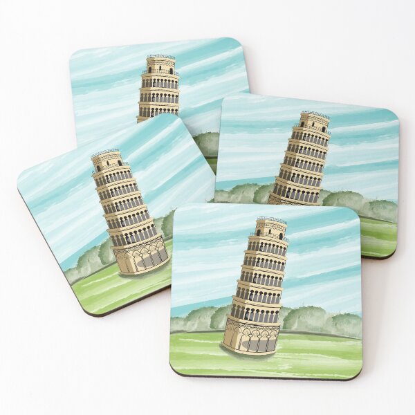 Item preview, Leaning Tower Of Pisa designed and sold by Ayesha Saleem.