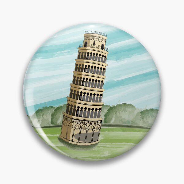 Item preview, Leaning Tower Of Pisa designed and sold by Ayesha Saleem.