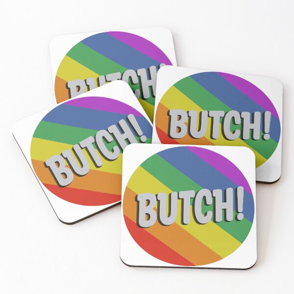 Item preview, butch! (rainbow ver) designed and sold by shysnail.