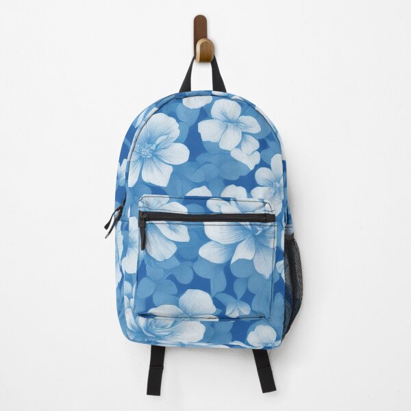 Item preview, Blue Botanical Floral Pattern designed and sold by RossWilson12.