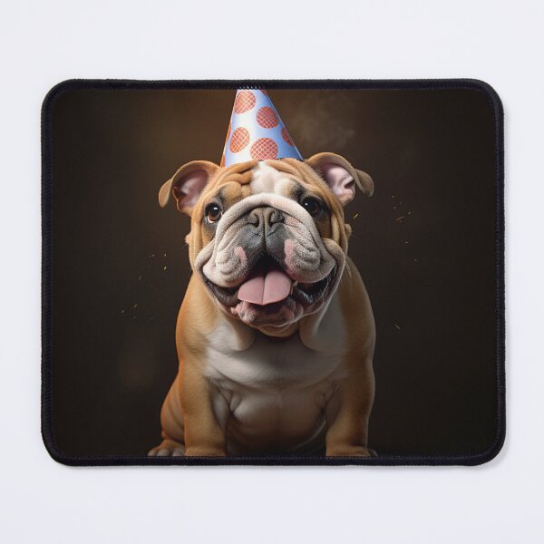 Artikelvorschau, Party Dog Englische Bulldogge entworfen und verkauft von AZCrittery.