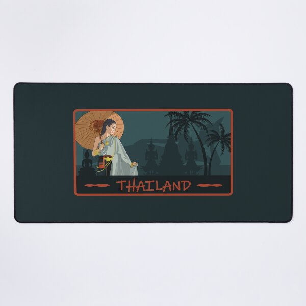 Item preview, Vintage style graphic of holiday in Thailand designed and sold by SeaU.