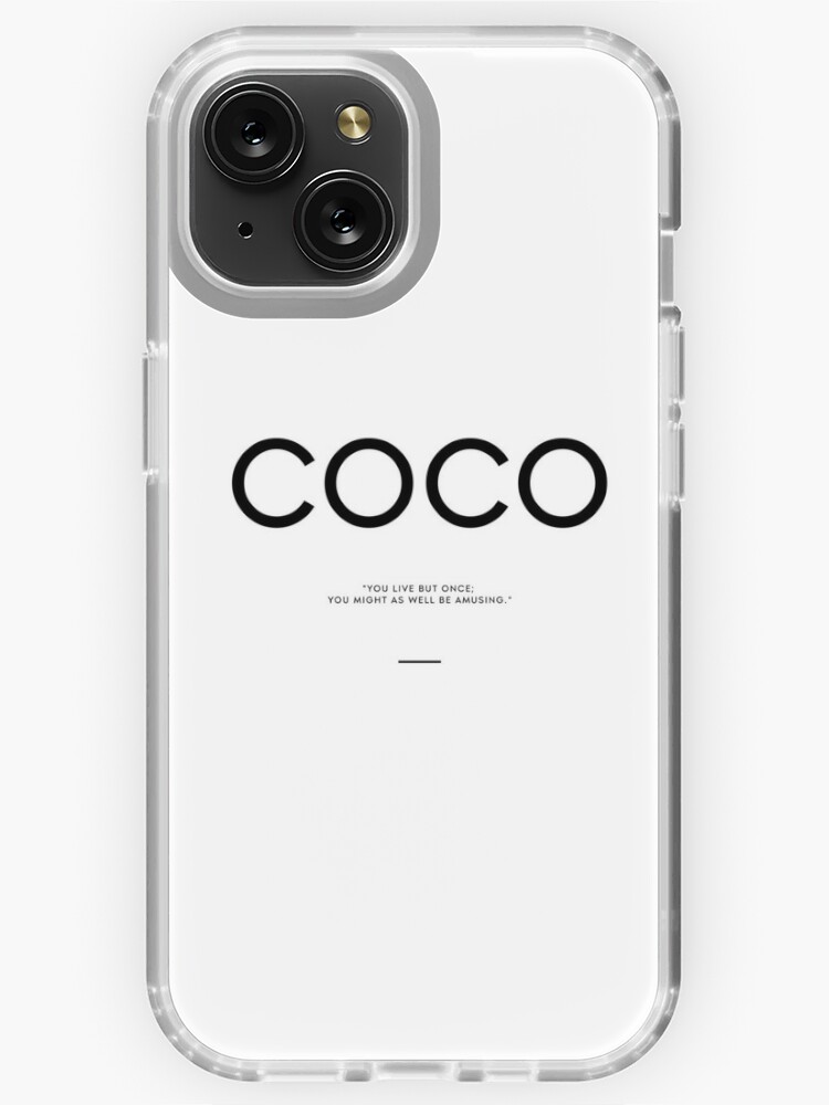 Amusing coco chanel quote iPhone Case for Sale by THEARTOFQUOTES