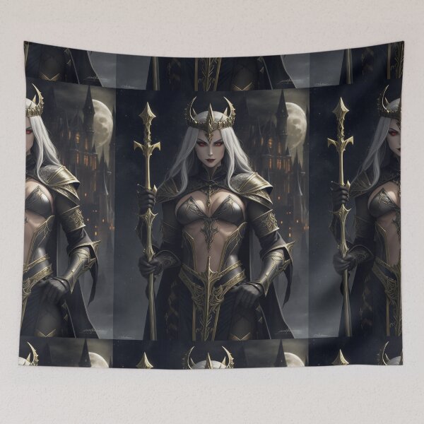 Item preview,  A beautiful Demon queen vampire dutchess in fantasy Gothic armor designed and sold by Vintage Designs +.