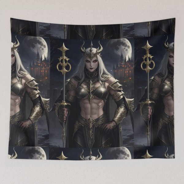Item preview,  A beautiful Demon queen vampire dutchess in fantasy Gothic armor designed and sold by Vintage Designs +.