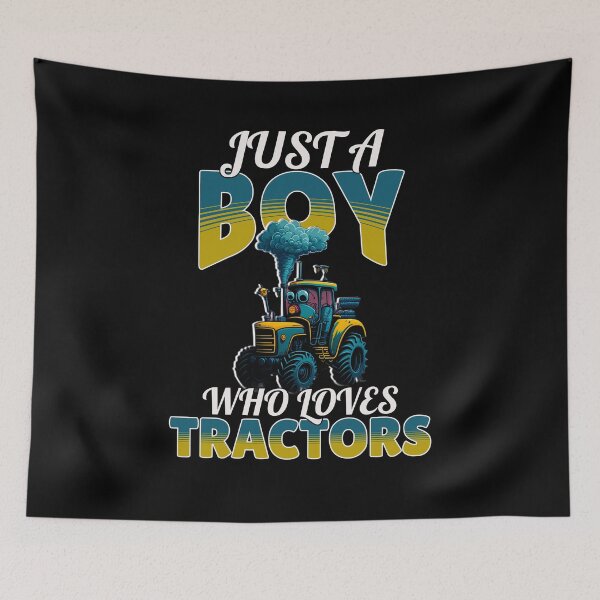 Item preview, Just A Boy Who Loves Tractors designed and sold by Affyboss6.