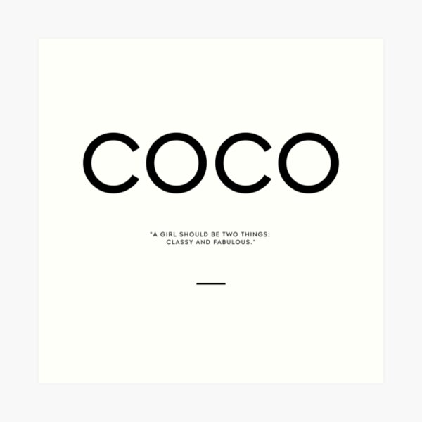 coco chanel elegant quote blk Laptop Sleeve for Sale by THEARTOFQUOTES