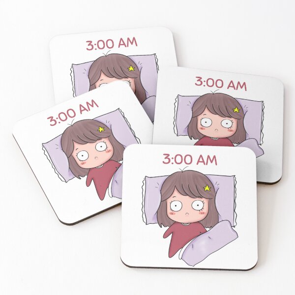 Item preview, Can't Sleep Girl no.1 designed and sold by tiimastudio.