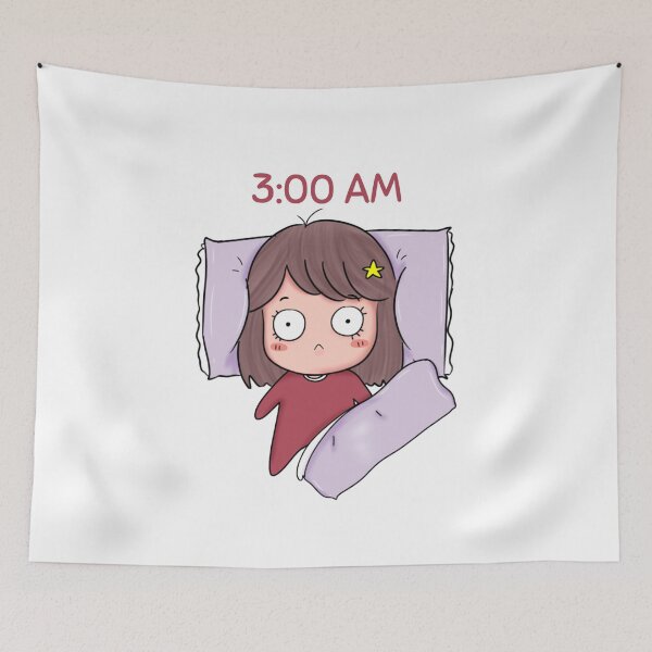 Item preview, Can't Sleep Girl no.1 designed and sold by tiimastudio.