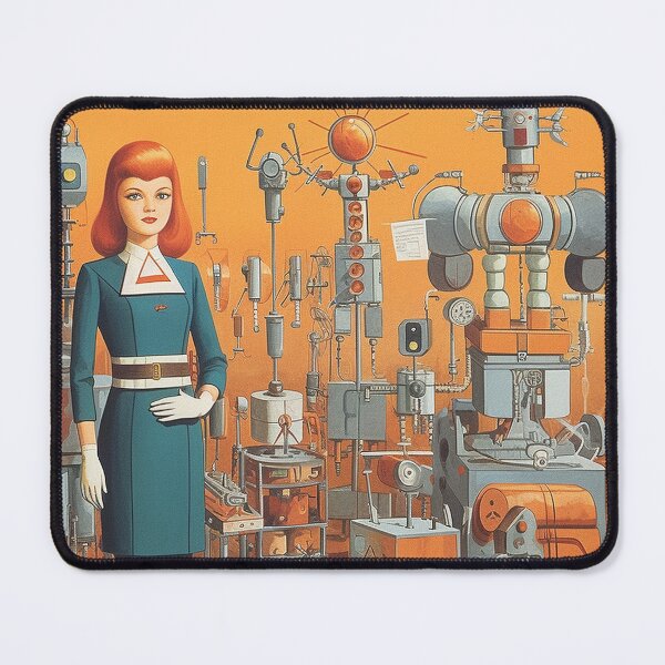 Item preview, "Work For Robots" designed and sold by Robots-Retros.
