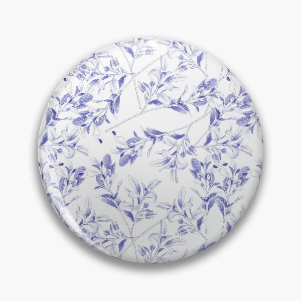 Item preview, Blue branches ball-point illustration designed and sold by Alysaillu.