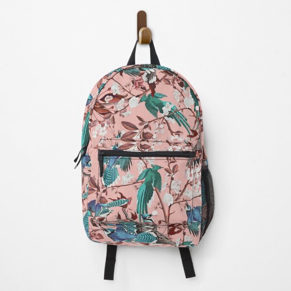 Item preview, Floral and Birds Pink designed and sold by Burcu Korkmazyurek.