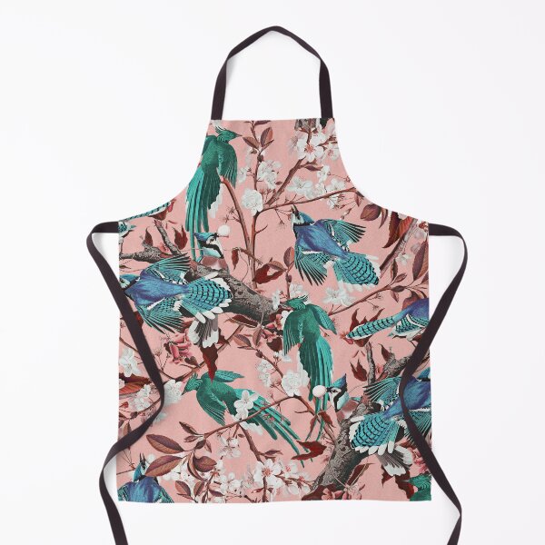Item preview, Floral and Birds Pink designed and sold by Burcu Korkmazyurek.