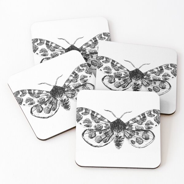 Item preview, Moth Detailed Graphic Illustration designed and sold by Habiba Hasan.