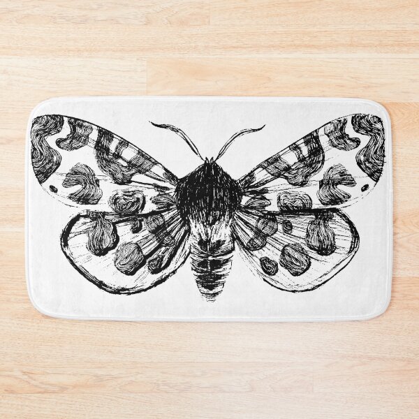 Item preview, Moth Detailed Graphic Illustration designed and sold by Habiba Hasan.