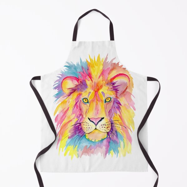 Item preview, color lion painting work designed and sold by Lnklunekk.