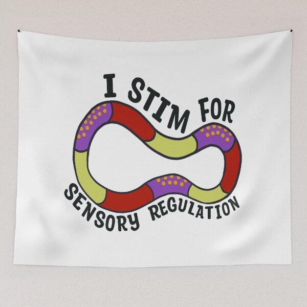 Item preview, I Stim For Sensory Regulation designed and sold by shysnail.