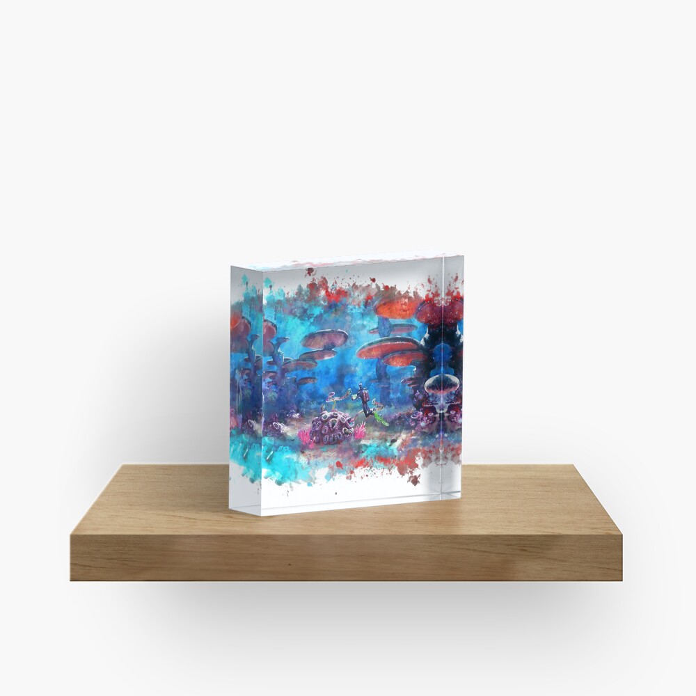 Subnautica Acrylic Block