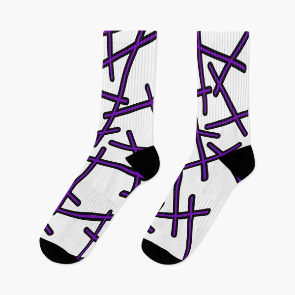 Item preview, Abstract geometric pattern - purple designed and sold by K.S ART.
