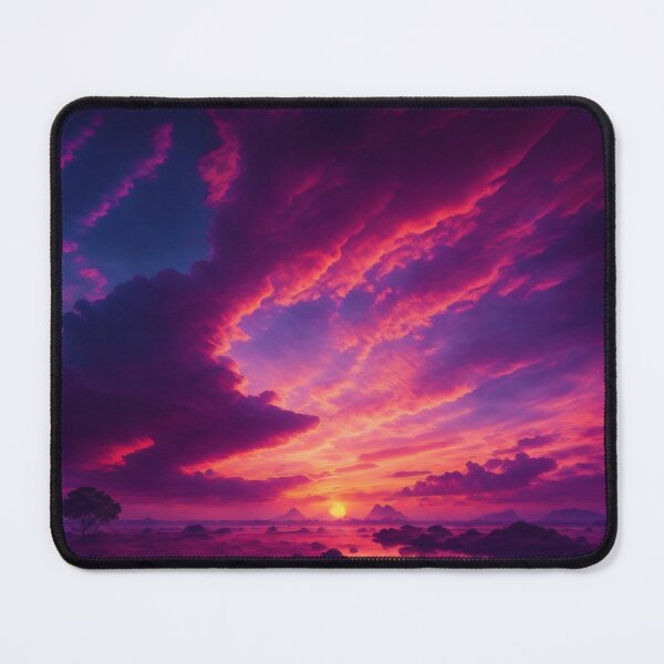 Item preview,  An Immersive Sky Tableau With A Golden Sunrise Casting A Serene And Tranquil Ambiance, Ai Generated Art designed and sold by AiGens.